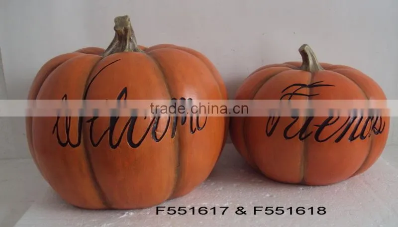 resin pumpkin for halloween