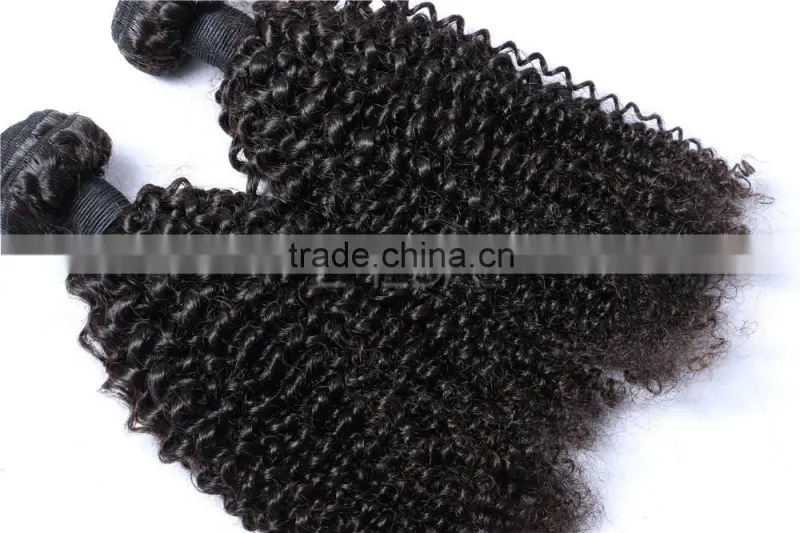 Kinky twists Peruvian virgin hair, Afro kinky curly human hair weave