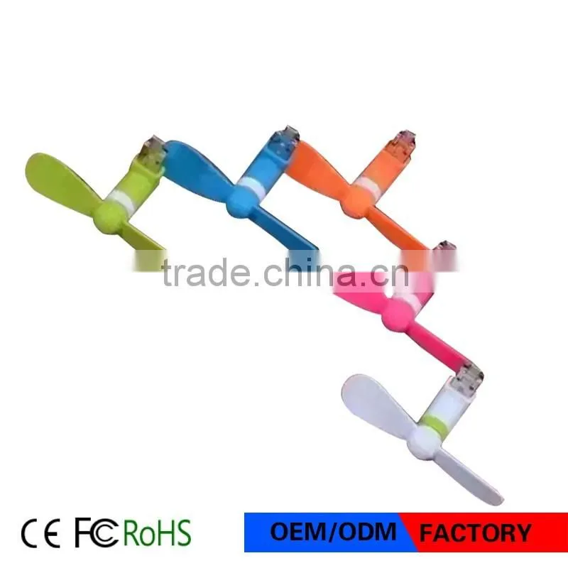 Travel Mini USB Portable Summer Micro USB Cooling Fan For Xiaomi Android