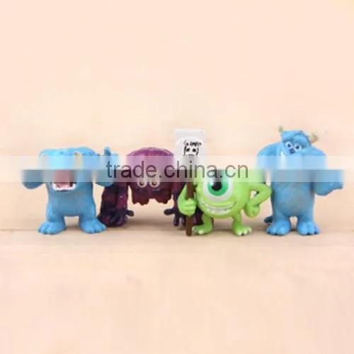Fashion Design Plastic Cute Popeyes Frog Animal Shaped Soft PVC Keychain