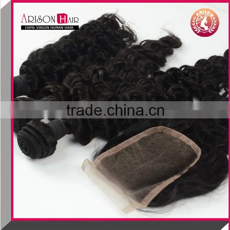2015 new product deep wave 100% remy raw brizilian virgin hair bundles