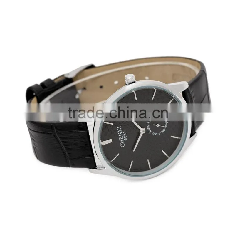 2016 China factory High quality cheap price for men Leather watch