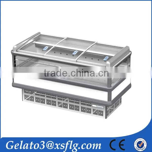 Freezer showcase machine supermarket display