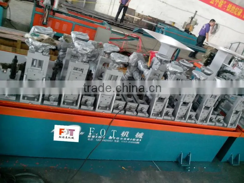pipe processing production high frequency Stainless steel pipe mill line