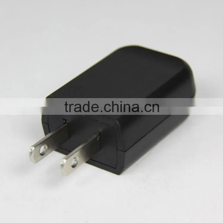 5V1A universal usb wall charger, mobile travel charger