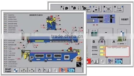 CNC pipe bending machine