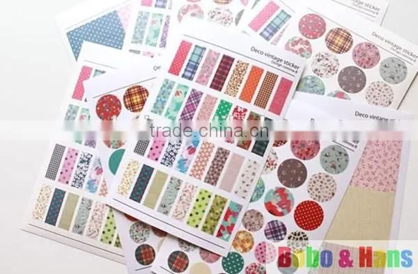new design high quality custom label sticker