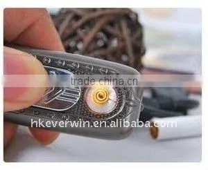 2014 hot selling usb rechargeable lighter with led light metal case