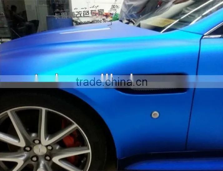 Chrome Matte Vinyl Sticker with air free bubble 1.52*20m Green