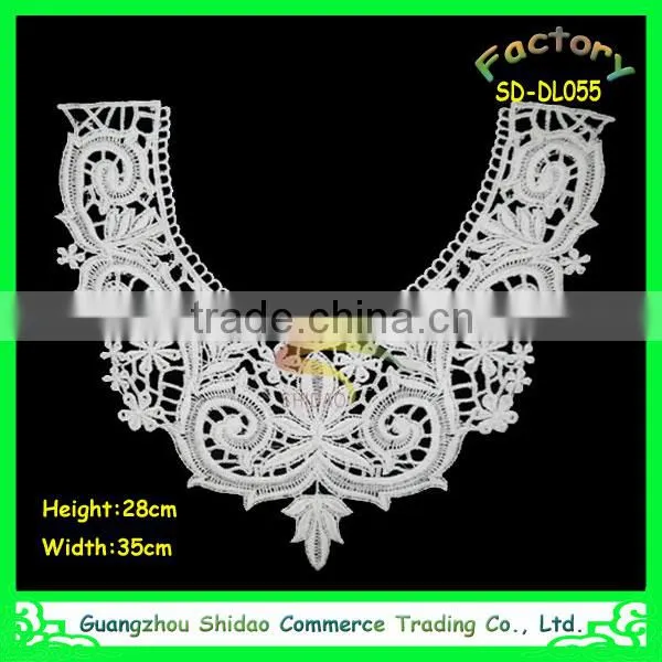 High quality latest fashion appliques wholesale patch lace collar