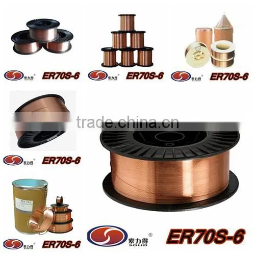 Mig welding wire AWS ER70S-6 drum wire