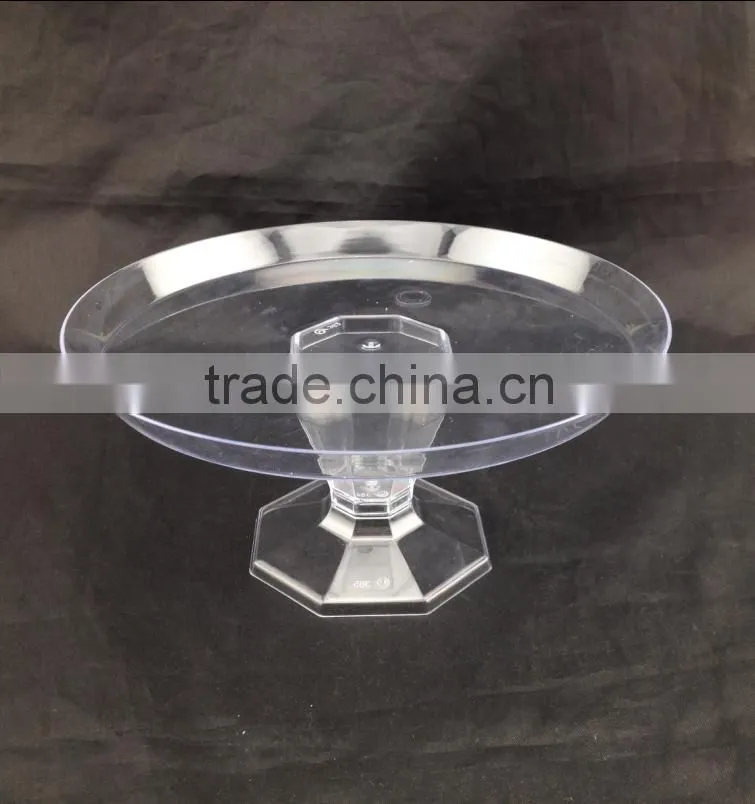 crystal dinner set stands 7'' wedding mini cake stand