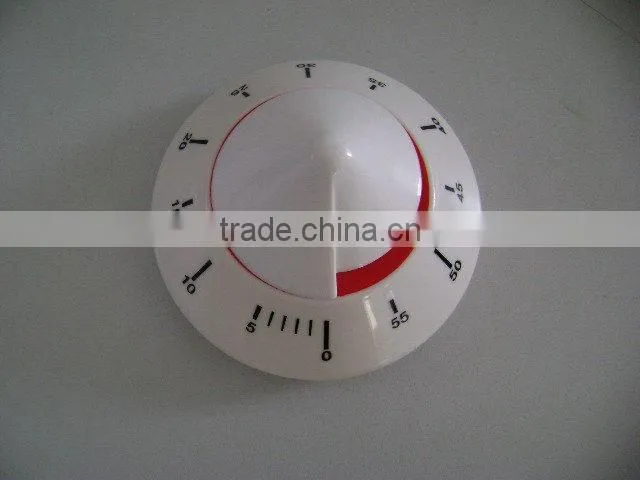 Cute Colorful Plastic Pyramid Shaped Kitchen Mechanical Timer