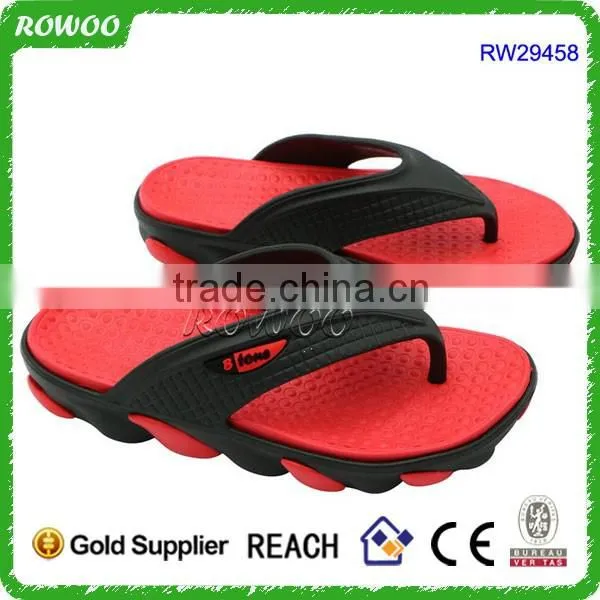 Man Thick EVA Slipper outdoor indoor,Red wholesale man slipper