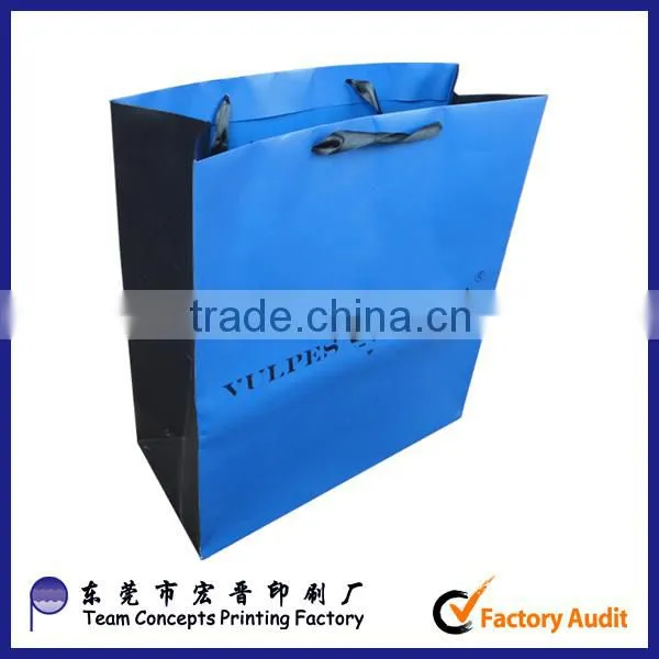 custom famous brand paper bag
