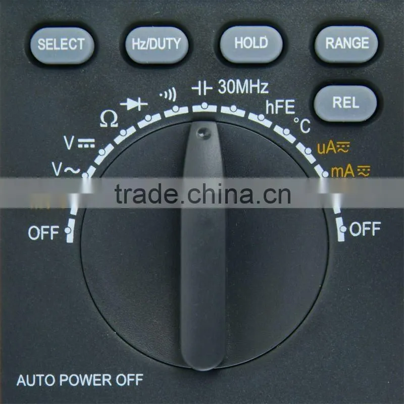 Thermometer Voltmete AC DC Ohm 3999 Counts Multimeter