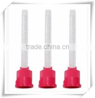 Silicone rubber mixing head