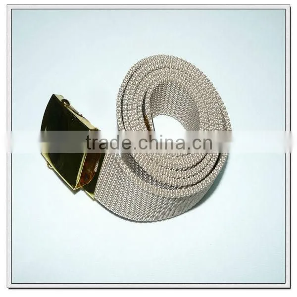 1.25 inch wide pp fashion army belt,army stable belt