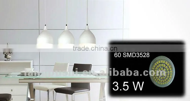 New !! Glass housing 3.5W 60 SMD3528 led spots, 3 years warranty