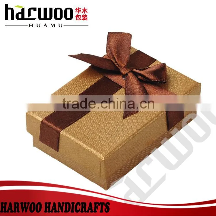 custom made hard professional elegant paper gift boxes