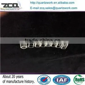 Quartz glass square tube@rectangular tube