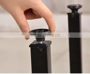 Folding table, portable table, folding and movable side table