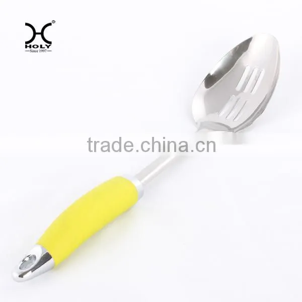 Hot sale spaghetti spoon server with ABS +TPR handle