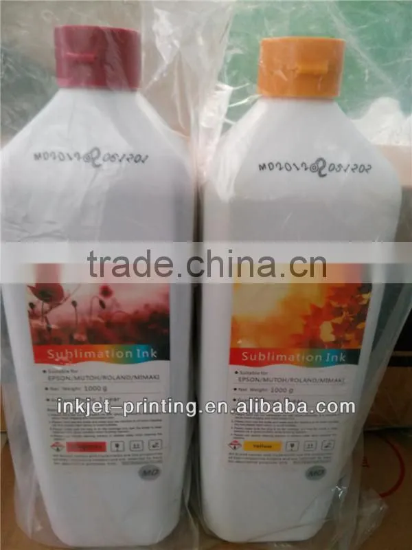 Sublimation ink Water based ink for Epson printhead