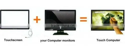 Superior quality ir touch screen kit for LCD for advertising,entertainment,public 46inch