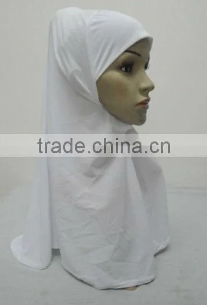 H188 plain muslim hijab,simple comfortable hijab