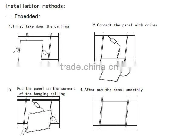 CE ROHS 2.4G wireless remote control dimmable led flat ceiling panel 600x600mm led panel 2x2 ceiling mounted panel light