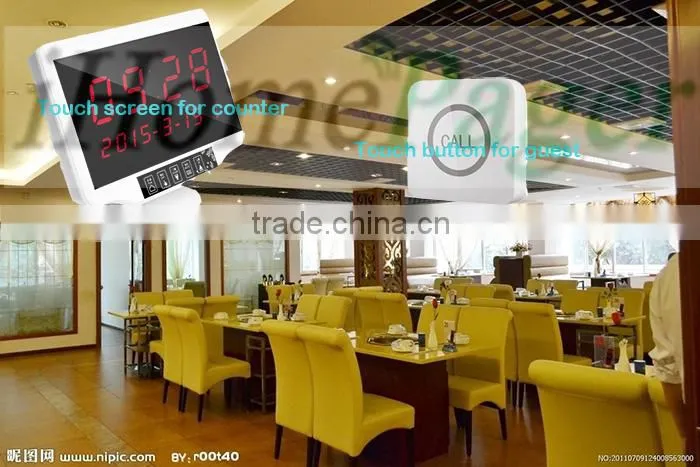 Wireless restaurant calling led receiver