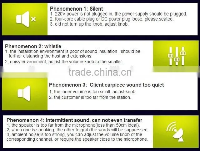 Hands free talk- back window intercom system