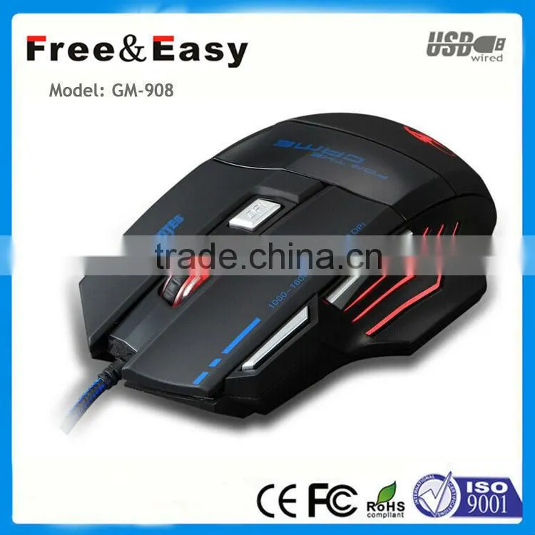 Cool 7d Wired gaming mouse for human engineering