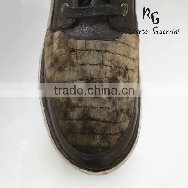 Genuine Leather Men Casual Footwear
