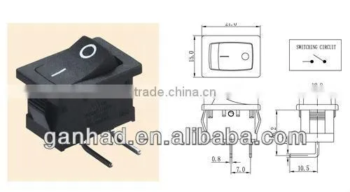 Single Pole r11 rocker switch