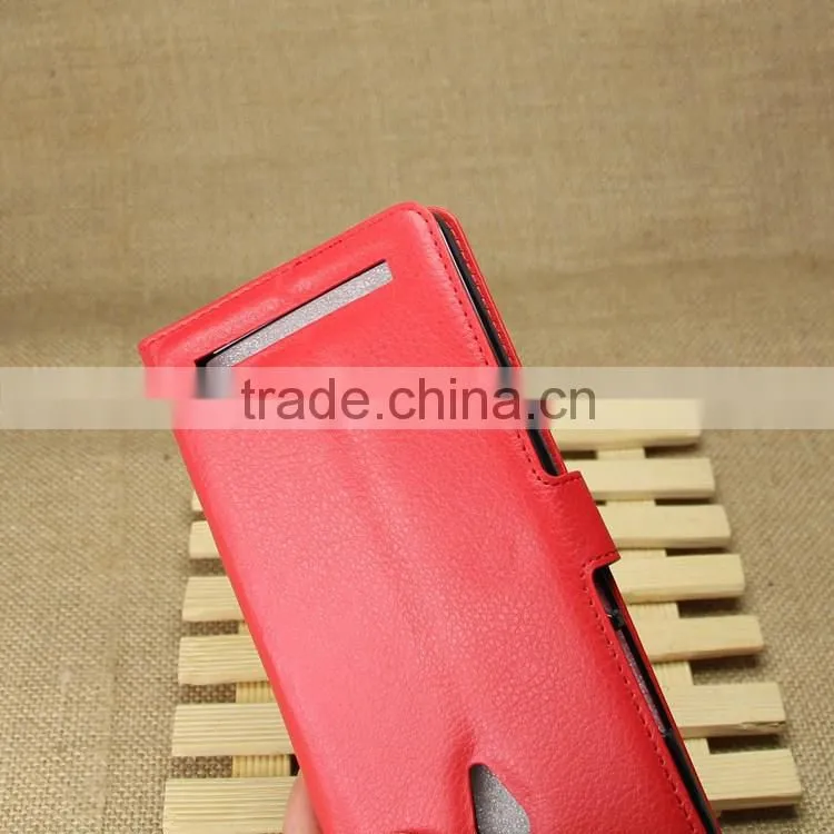 Hot Selling Mobile Phone Leather Case Leather Flip Case For Asus Zenfone 6