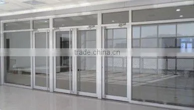 Long hand along with the door,aluminum alloy profile door with DORMA door closer
