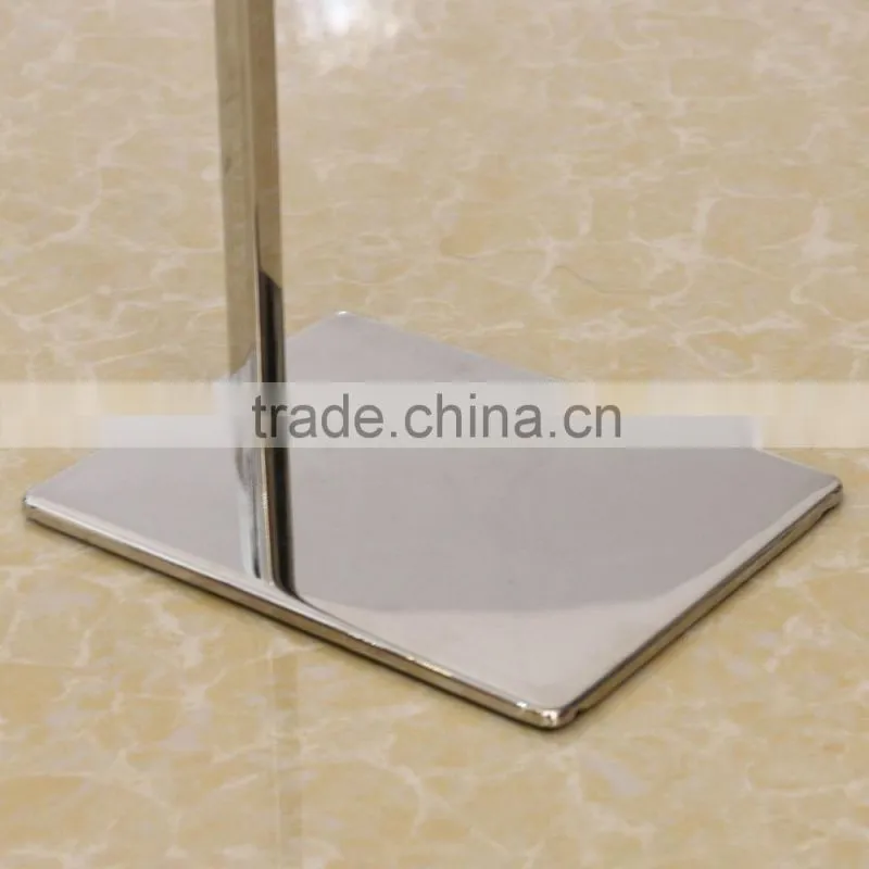 Adjustable high end metal handbag display rack/stand