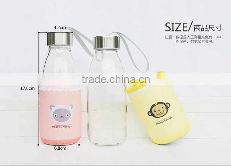 wholesale OEM private lable BPA Free Tritan Water Bottle mini glass cup
