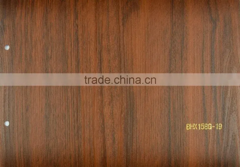OEM/ODM Customized wood grain lamination pvc vinyl film