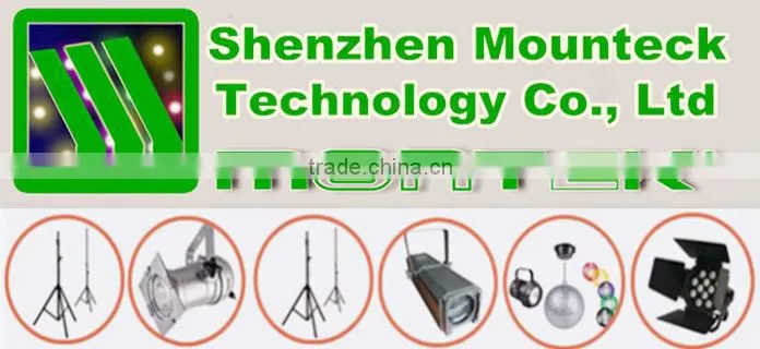 Shenzhen flash strobe led photo light stand chrome steel studio photography