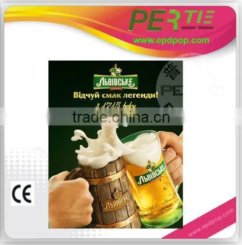 used scoreboard for sale e-paper display for indoor advertisement, e-paper advertising display