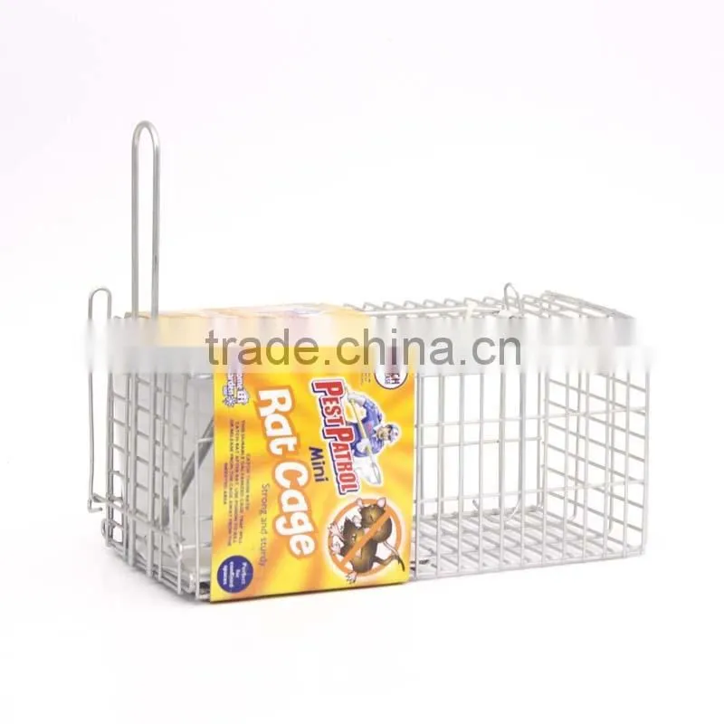 SMALL RAT CAGE TRAP MOUSE COOP 20X12X10CM