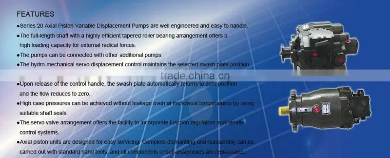 concrete mixer truck hydraulic pump