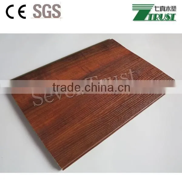 wpc fast install wall panel size:300x10mm, no chemical , environment friendly