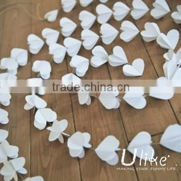 unique party jointed banner paper letter banner 3d banner paper banner garland party decoration tassel garlands