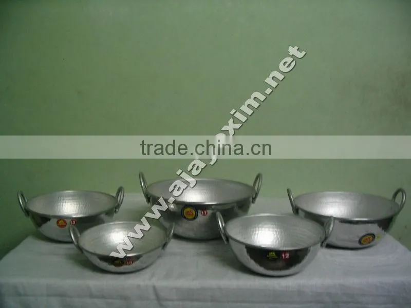 Aluminum Kadai Pots