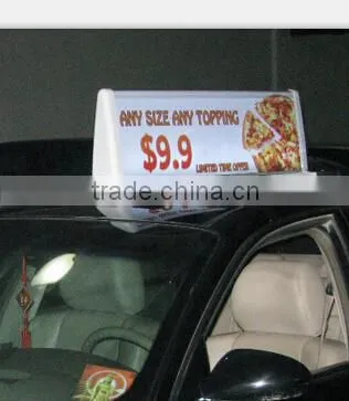 Hot Sale Led Taxi Top Advertisig Light Box