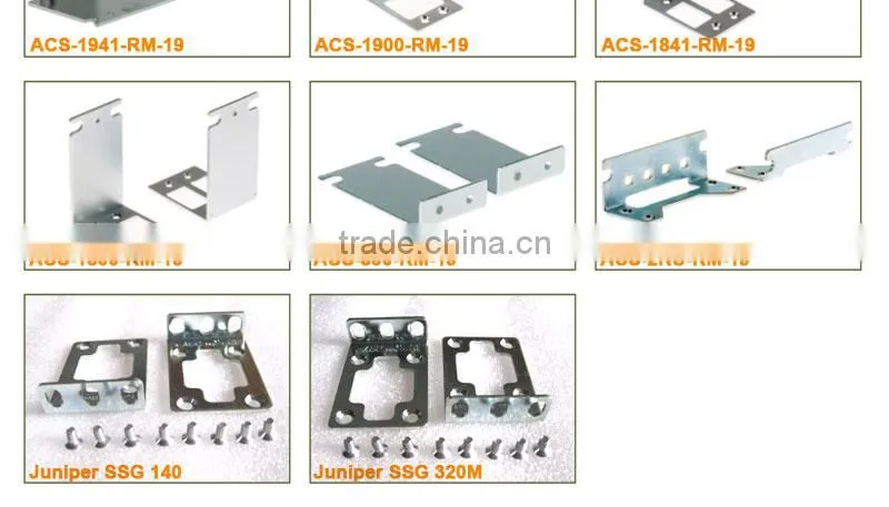 NEW 19IN Rack Mount Kit Brackets for Cisco 3825 Routers, ACS-3825-RM-19